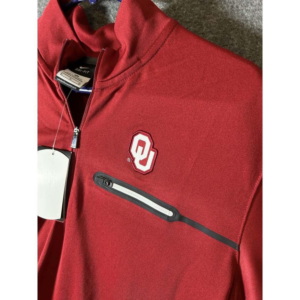 Oklahoma Sooners‎ Polo Shirt Mens Med Golf NWT OU Red Nike